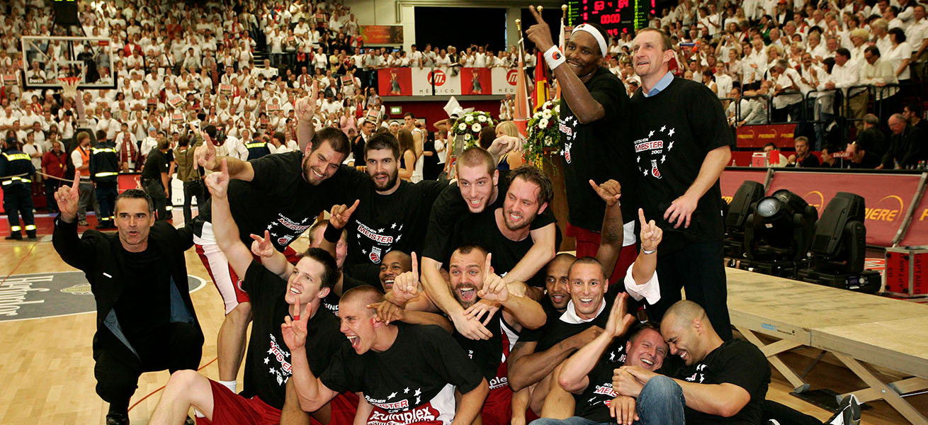 Brose Baskets Deutscher Basketball Meister 2007